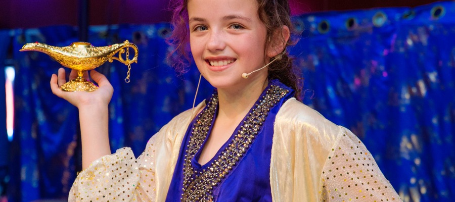 Scarlett Milner as The Genie