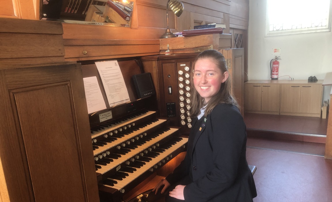 Organ tuition at Royal Hospital School