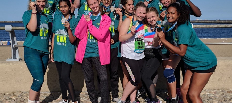 RMS Great North Run team