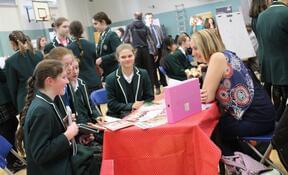 Pupils quizzed professionals ranging from web designers and wealth management consultants to publishers and chartered surveyors