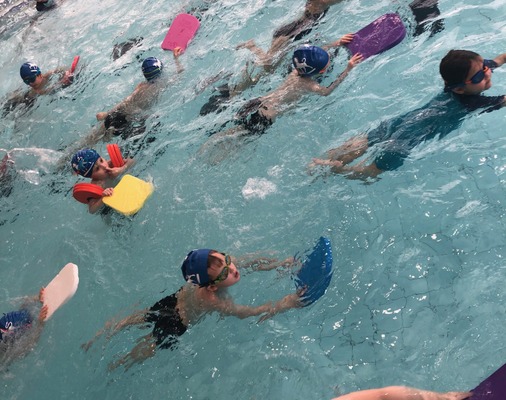 Orange Class swimming