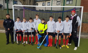 Westbourne House School Under 13 Hockey Team with Team Coaches